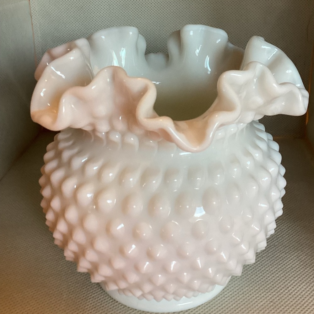 Fenton Hobnail Vase